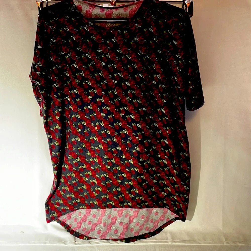 LulaRoe High low Floral Top oversized XXS